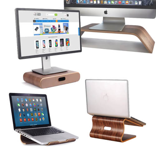 Houten Accessoires Monitor Standaard