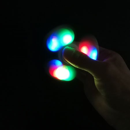 Hand Spinner met LED verlichting Groen Hand Spinner met LED verlichting Groen