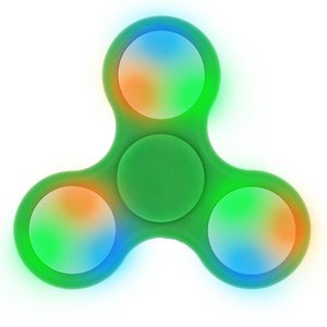 Hand Spinner met LED verlichting Groen Hand Spinner met LED verlichting Groen