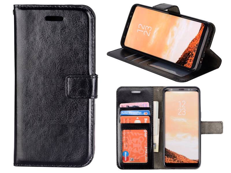 Iparts4U Samsung Galaxy S8 Bookcase Hoesje Zwart iparts4u kopen in de aanbieding