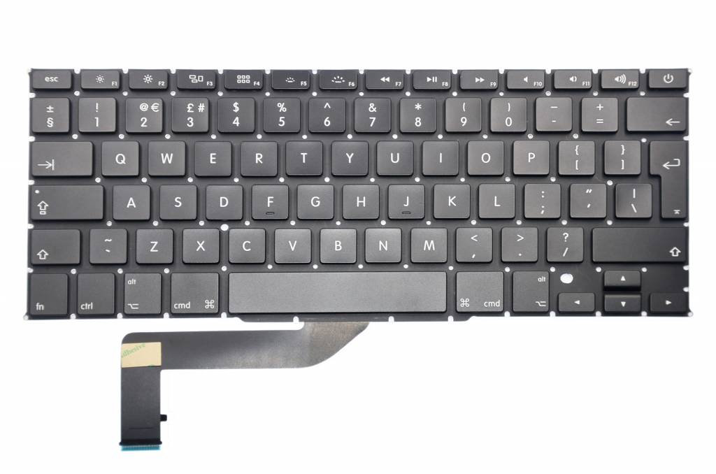 Iparts4U Uk Keyboard Voor A1398 Macbook Pro 15 Inch iparts4u kopen in de aanbieding