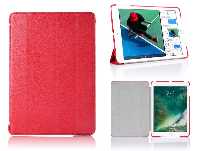 Iparts4U Ipad Pro Hoes 105 Inch Smart Case Kunstleder Rood iparts4u kopen in de aanbieding