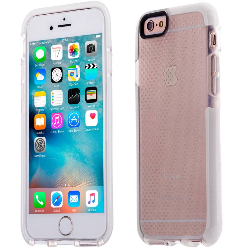 Iparts4U Iphone 6 En 6S Bumper Case Siliconen Shockproof Wit iparts4u kopen in de aanbieding