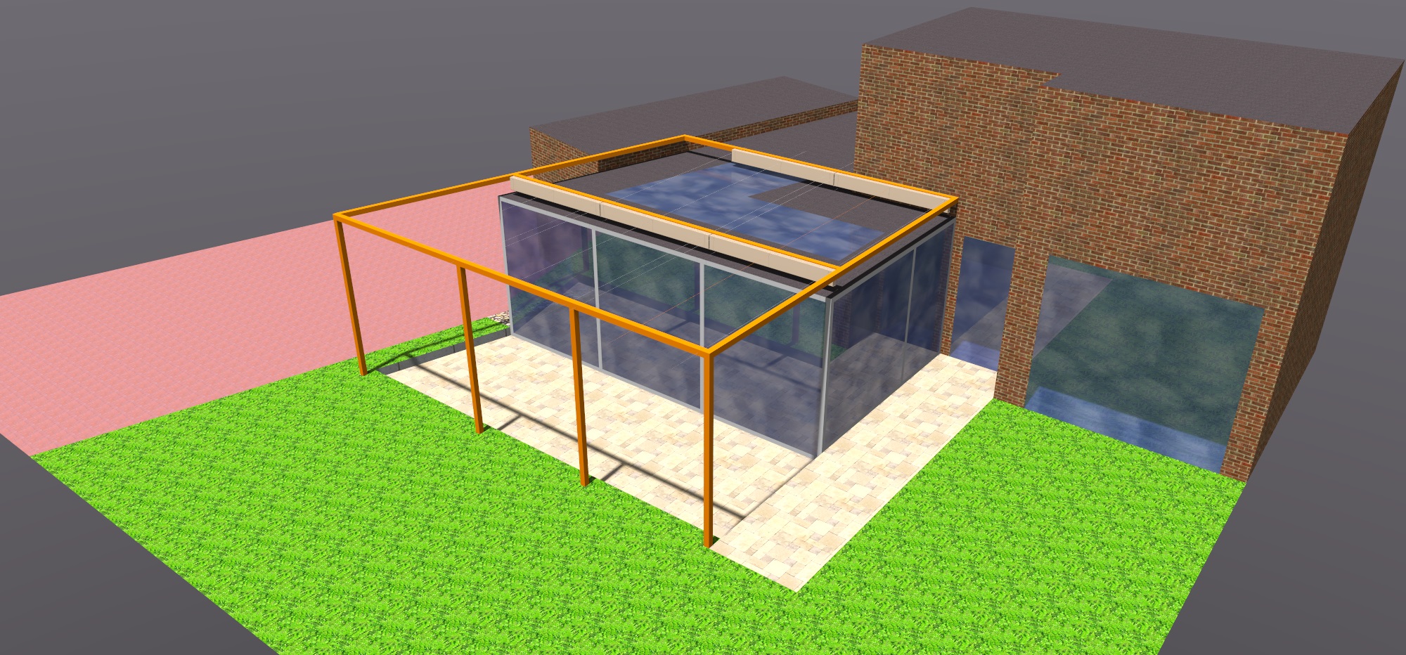 Maatwerk staalconstructie met wavesails
