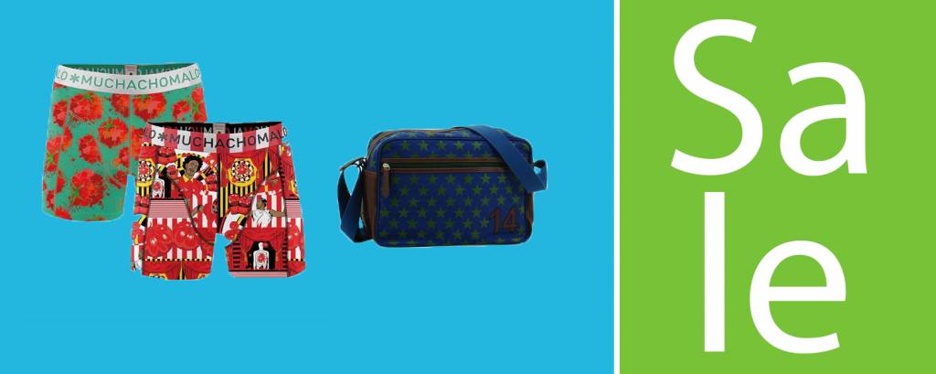 De eerste sale items