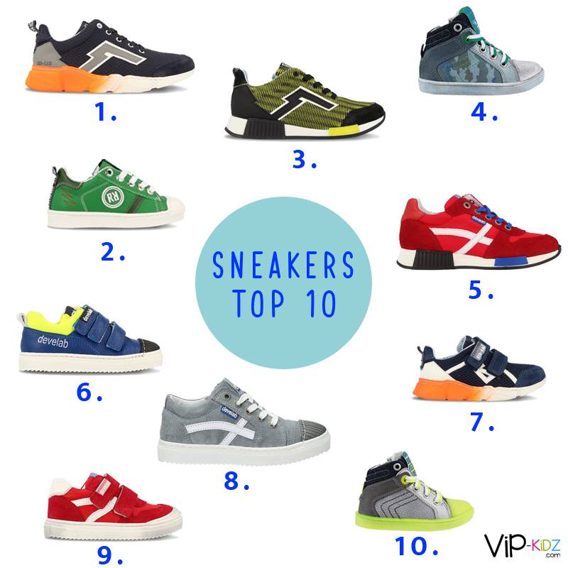 Top 10 zomer sneakers voor jongens