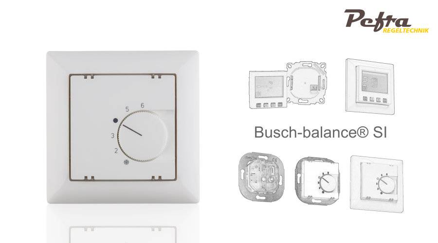 Raumthermostate für Busch Jäger balance SI®