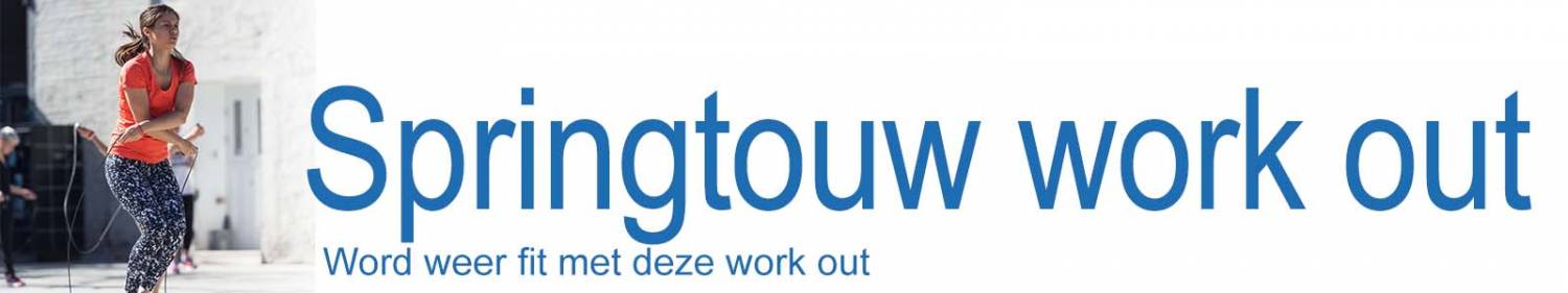 De voordelen van een springtouw work out