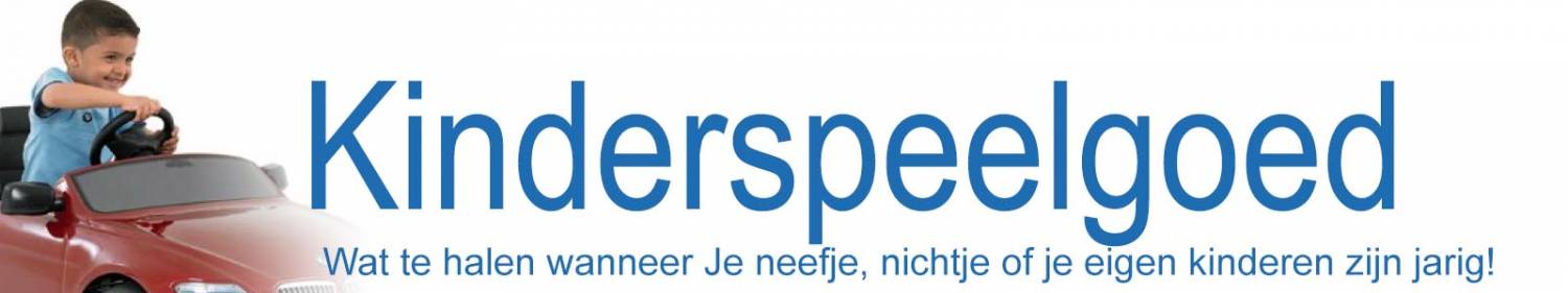 Speelgoed voor de kids