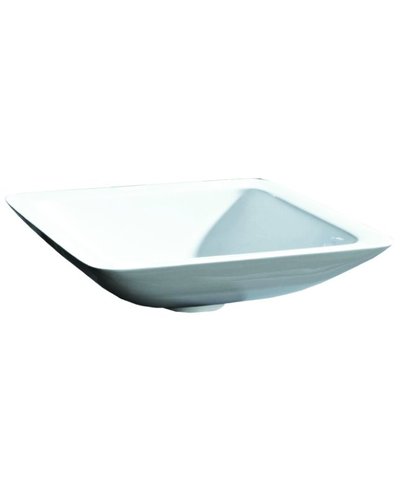 Steel & Brass Square composite set-top sink