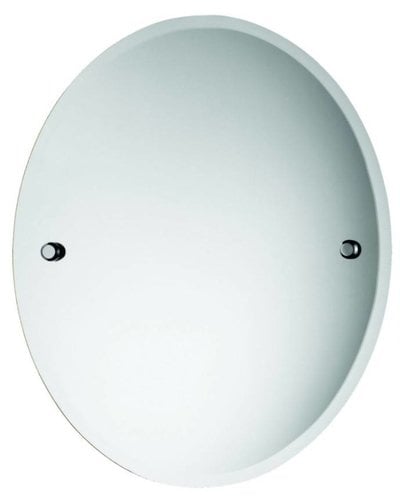 Bathroom mirror modern oval