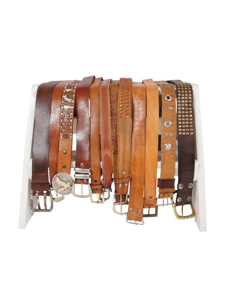 Vintage Leather Belt 26