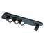 Plafonnier LED design noir blanc orientable GU10 4x4,5W 650mm large