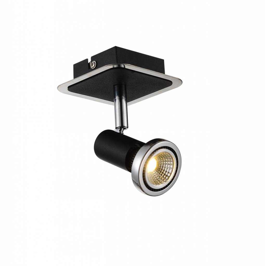 Gr4tec Plafonnier LED 4 Spots Orientable, Moderne Luminaire Plafonnier GU10, Éclairage de