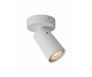 Cylinder Ceiling Light White Or Black Orientable Gu10x1 Myplanetled