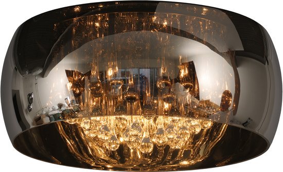 Kristallen Plafonniere : Kristallen plafonniere glas cm Ø of myplanetled