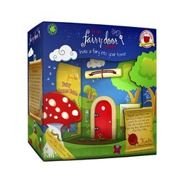 The Irish Fairy Door Company Rood rond feeëndeurtje