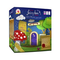 The Irish Fairy Door Company Paars rond feeëndeurtje