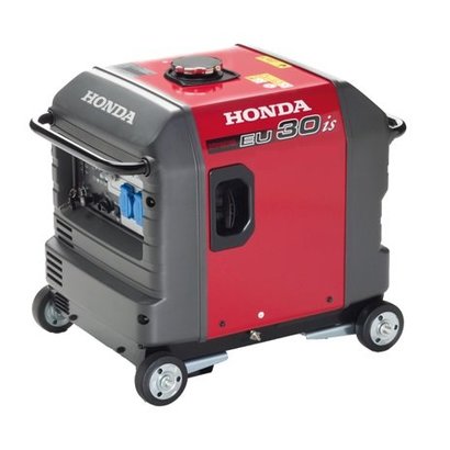 Honda EU30is Stromerzeuger mit 3.000 VA Leistung und Elektrostart.