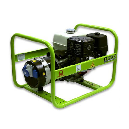 Pramac E8000 with Honda gasoline motor