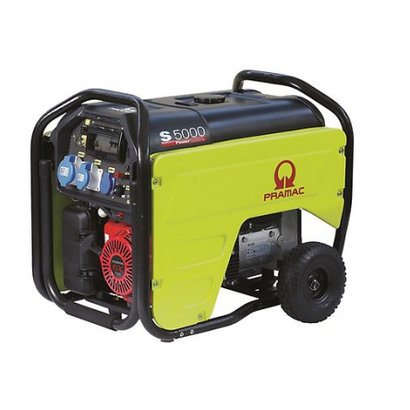 Pramac S5000 Groupe Électrogène 5,3 kVA Essence 230V S5000 avec AVR