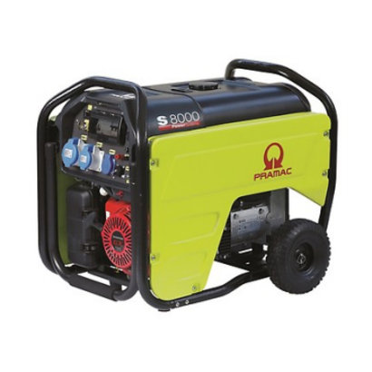Pramac S8000 7,2 kVA Stromerzeuger S8000 Benzin-Generator E-Start 230V
