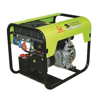 Pramac S6000 Stromerzeuger S6000 Diesel-Generator E-Start 230/400V - 3,2 / 6,9 kVA