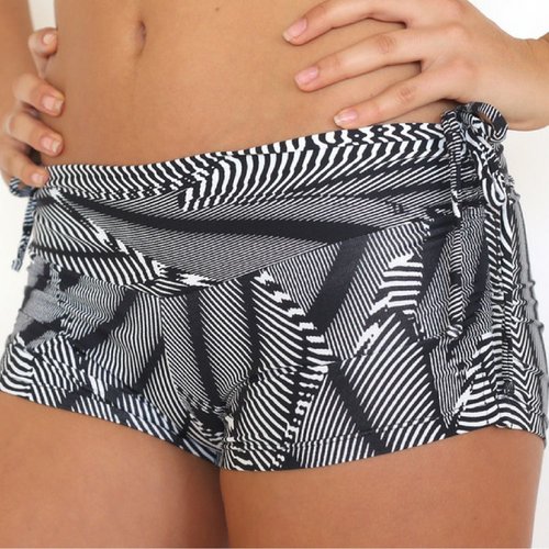 LaLa Land Yoga Wear Baby Cake Shorts - Koro sea LaLa Land Yoga Wear Baby Cake Shorts - Koro sea
