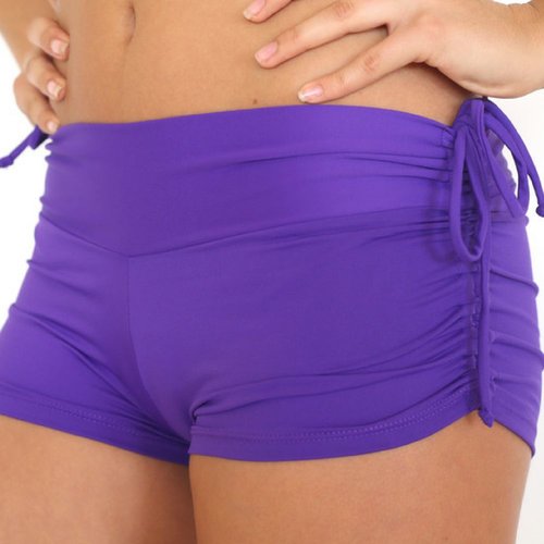 LaLa Land Yoga Wear Baby Cake Shorts - Violet LaLa Land Yoga Wear Baby Cake Shorts - Violet