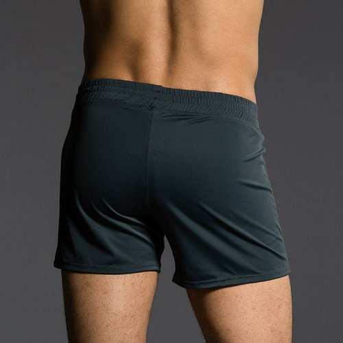 Onzie Yoga Wear Classic Mens Short - Charcoal Onzie Yoga Wear Classic Mens Short - Charcoal