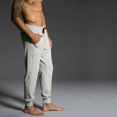 Onzie Yoga Wear Classic Jogger - Khaki Herringbone Onzie Yoga Wear Classic Jogger - Khaki Herringbone