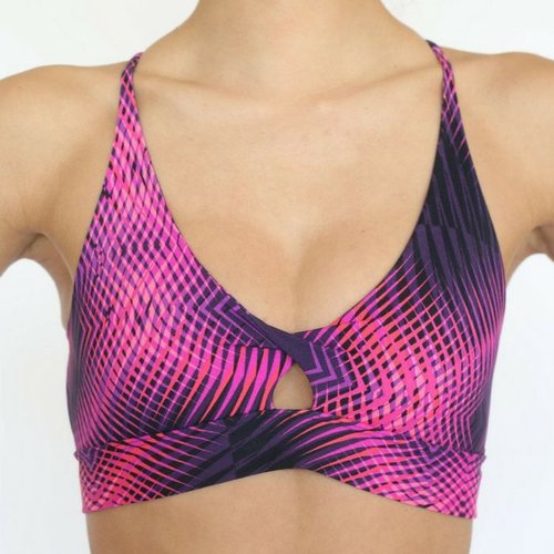 LaLa Land Yoga Wear LaLa Top - Purple Rain LaLa Land Yoga Wear LaLa Top - Purple Rain