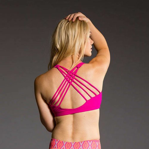 Onzie Yoga Wear Chic Bra Top - Summer Rose (XS/S/M/L) Onzie Yoga Wear Chic Bra Top - Summer Rose (XS/S/M/L)