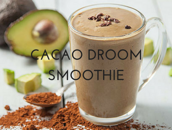 cacao avocado kokos smoothie