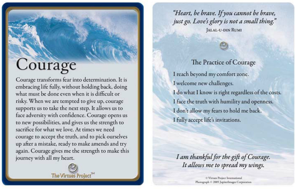 virtue courage