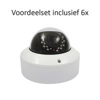 CHD-CS06D2 - 9 kanaals NVR inclusief 6 CHD-D2 IP camera's