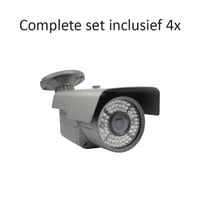 CF-CS04BC3 - 4 kanaals CVR inclusief 4 CF-BC3 camera's