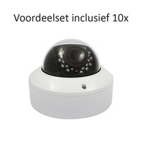 CHD-CS10D2 - 16 kanaals NVR inclusief 10 CHD-D2 IP camera's