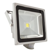 50 watt led bouwlamp met bewegingsmelder