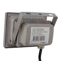 10 watt led bouwlamp met 850 lumen - 6500K