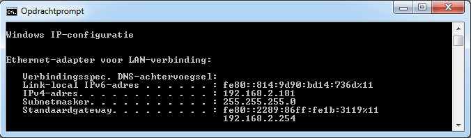 IP adres computer