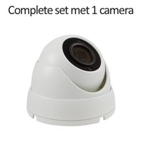 CC-CS01DC1-W - 4 kanaals CVR inclusief 1 witte CC-DC1 camera