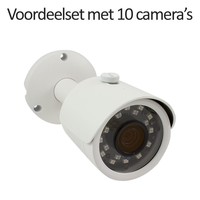 CHD-CS10B3 - 16 kanaals NVR inclusief 10 CHD-B3 IP camera's