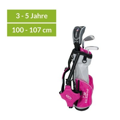U.S. Kids Golf Ultralight 39 - Komplett Set - Pink U.S. Kids Golf Ultralight 39 - Komplett Set - Pink