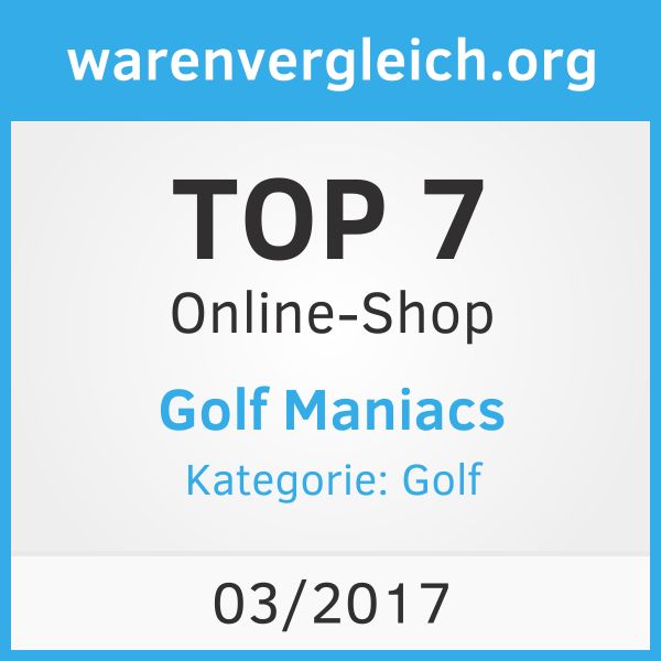 Auszeichnung für Golfmaniacs