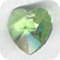 Heart green (Peridot)
