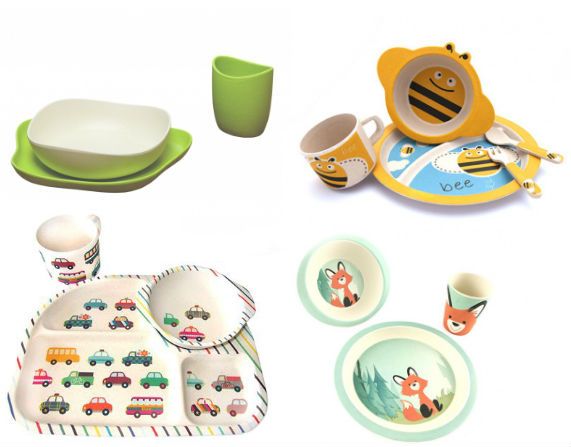 Nieuw in het assortiment: bamboe kinderservies!