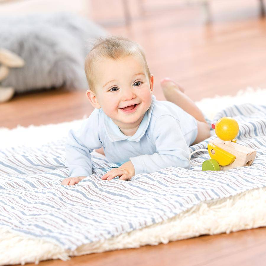 Aden & Anais doek als speelkleed