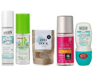 Deodorants zonder aluminium