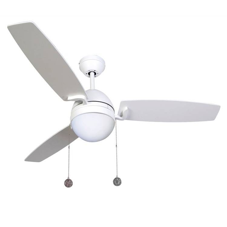 Boreas Wit plafondventilator 122cm met lamp type 512104 ... Boreas Wit plafondventilator 122cm met lamp type 512104 ...